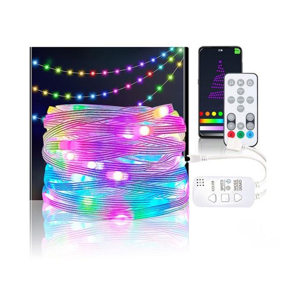 strings tuya led string lights point-controlled symphony light fairy lamp garland for christmas year's home decor usb
strings tuya led string lights point-controlled symphony light fairy lamp garland for christmas year's home decor usb