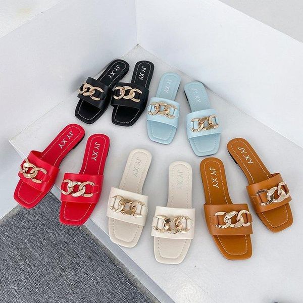 slippers women summer shoes low pantofle rivet slides fashion 2021 flat luxury pu synthetic fabric hoof heels metal decoration b, Black
slippers women summer shoes low pantofle rivet slides fashion 2021 flat luxury pu synthetic fabric hoof heels metal decoration b, Black