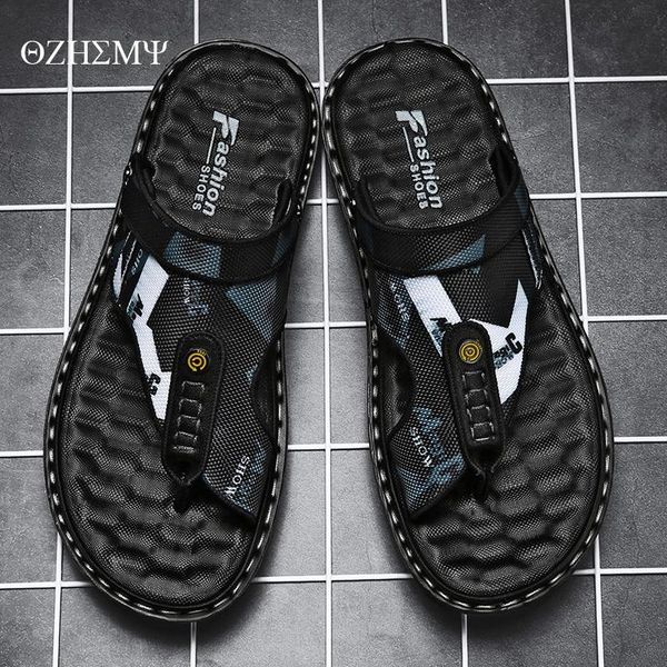 men's flip flops 2021 summer beach color matching sandals can be two-wear flat slippers yuppie slides, Black
men's flip flops 2021 summer beach color matching sandals can be two-wear flat slippers yuppie slides, Black