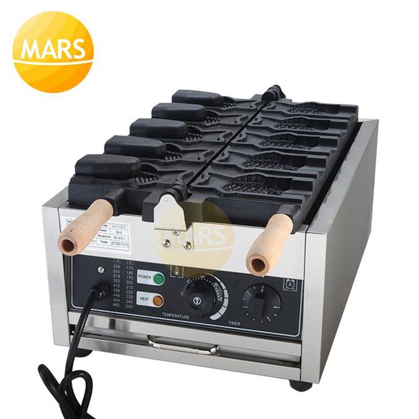 commercial non stick 5pcs open mouth taiyaki machine for filling ice cream fish shape waffle cone maker iron pan bread makers
commercial non stick 5pcs open mouth taiyaki machine for filling ice cream fish shape waffle cone maker iron pan bread makers