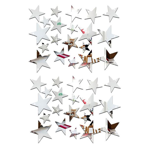wall stickers 3d sticker, 40 x star art mirror sticker surface decal home room diy decor (silver)
wall stickers 3d sticker, 40 x star art mirror sticker surface decal home room diy decor (silver)
