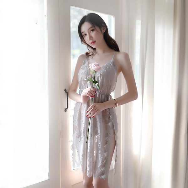 bras sets high-end temptation lingerie side slit lace suspender nightdress female transparent pajamas, Red;black
bras sets high-end temptation lingerie side slit lace suspender nightdress female transparent pajamas, Red;black