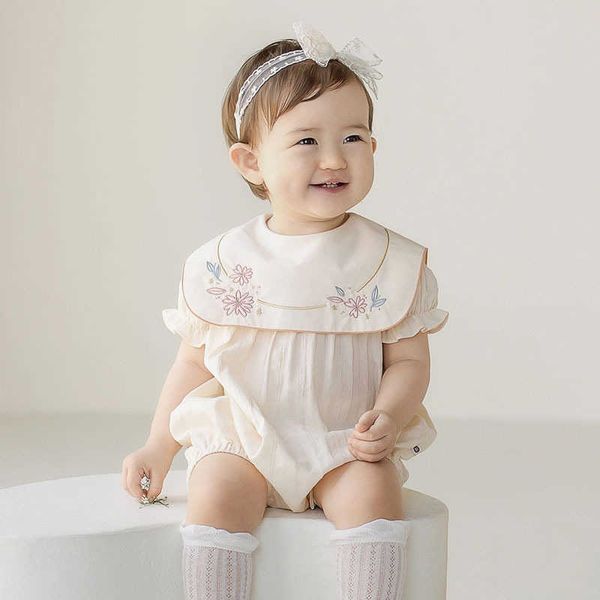 summer baby kids rompers short sleeve embroidery flower cute creeper baby girl's bodysuit outfits 210722, Blue
summer baby kids rompers short sleeve embroidery flower cute creeper baby girl's bodysuit outfits 210722, Blue