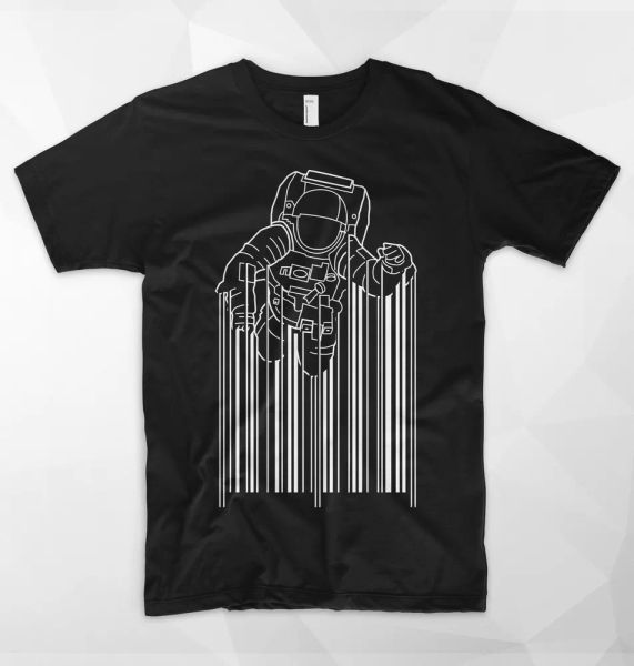 astronaut t shirt barcode moon astrology stars galaxy ufo alien nasa mufon, White;black
astronaut t shirt barcode moon astrology stars galaxy ufo alien nasa mufon, White;black