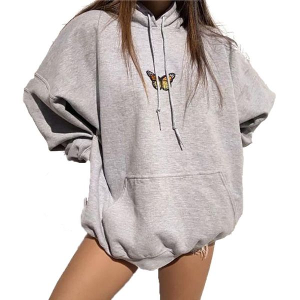 women's hoodies & sweatshirts women fashion long lantern sleeve butterfly print casual ladies hooded loose plus size, Black
women's hoodies & sweatshirts women fashion long lantern sleeve butterfly print casual ladies hooded loose plus size, Black
