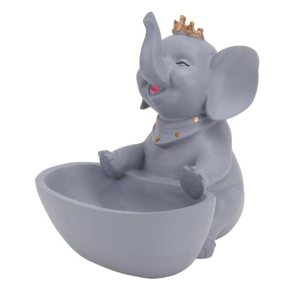 1pc sundries container home key storage box animal shaped resin ornament (gray) gift wrap
1pc sundries container home key storage box animal shaped resin ornament (gray) gift wrap