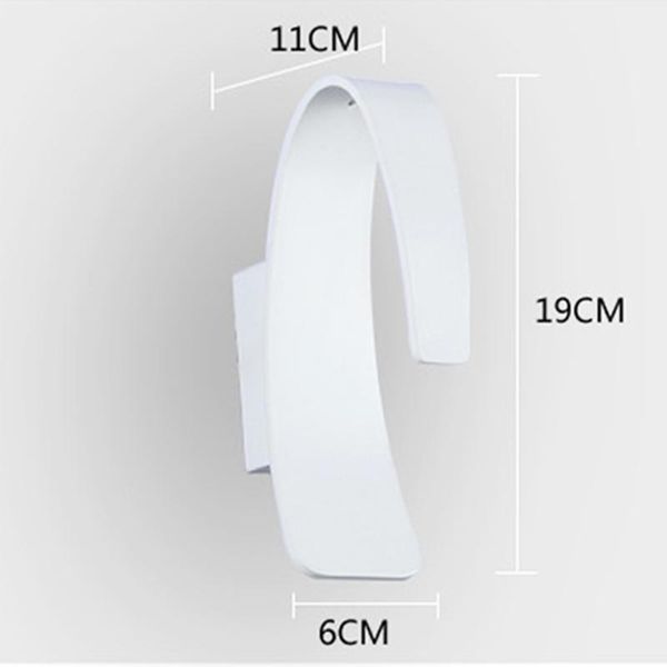 wall lamp led modern bedroom light for home lighting luminaire bathroom garden sconce