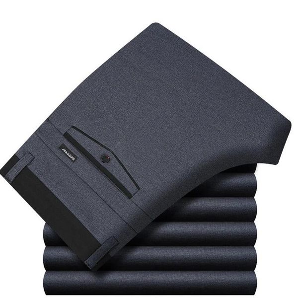 men's pants autumn winter warm thick men knitting dress trousers fashion high waist elastic straight anti-wrinkle business casual, Black
men's pants autumn winter warm thick men knitting dress trousers fashion high waist elastic straight anti-wrinkle business casual, Black