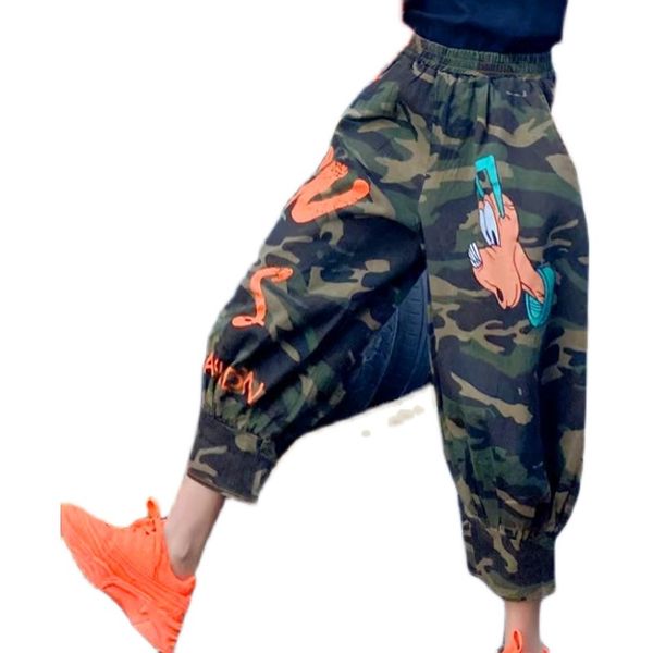 shirt high street summer camouflage broad of women released in a straight line leg pants with cartoon cord print harlan overalls, White
shirt high street summer camouflage broad of women released in a straight line leg pants with cartoon cord print harlan overalls, White