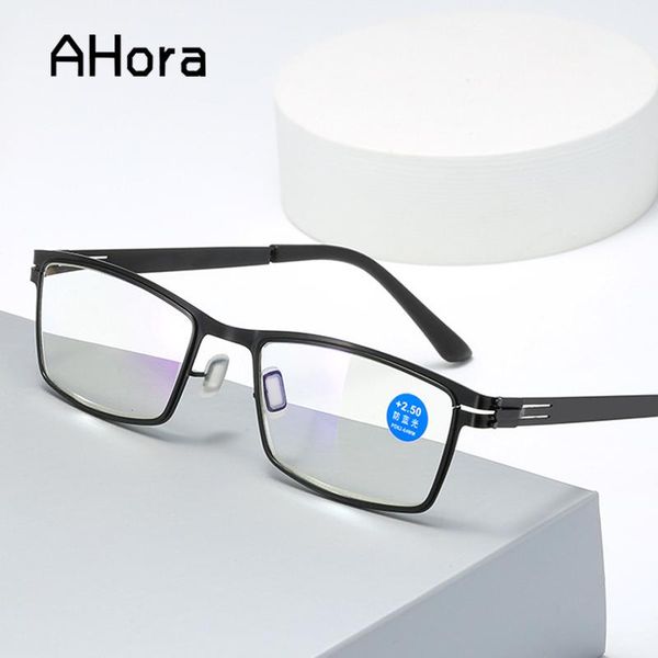 sunglasses ahora square metal reading presbyopia glasses men anti blue light blocking computer eyewear +1.0 1.5 2.0 2.5 3.0, White;black
sunglasses ahora square metal reading presbyopia glasses men anti blue light blocking computer eyewear +1.0 1.5 2.0 2.5 3.0, White;black