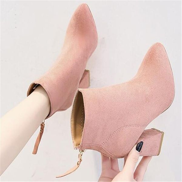boots shoes women ankle square heel zapatos de mujer bock zip winter warm fashion pointed toe casual high black
boots shoes women ankle square heel zapatos de mujer bock zip winter warm fashion pointed toe casual high black