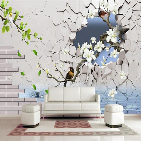 wallpapers modern creative 3d brick stone for walls bird flowers green leaf wall murals living room home decor
wallpapers modern creative 3d brick stone for walls bird flowers green leaf wall murals living room home decor