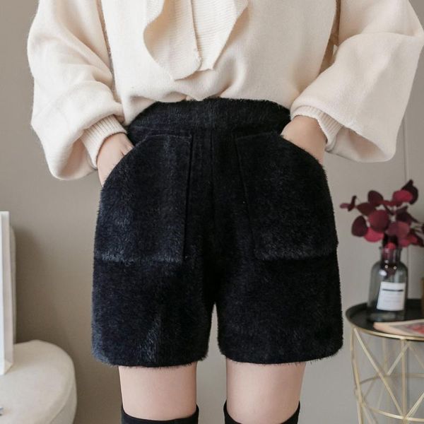 spring fashion clothes women high waist loose feminina warm short trousers women's shorts, White;black
spring fashion clothes women high waist loose feminina warm short trousers women's shorts, White;black