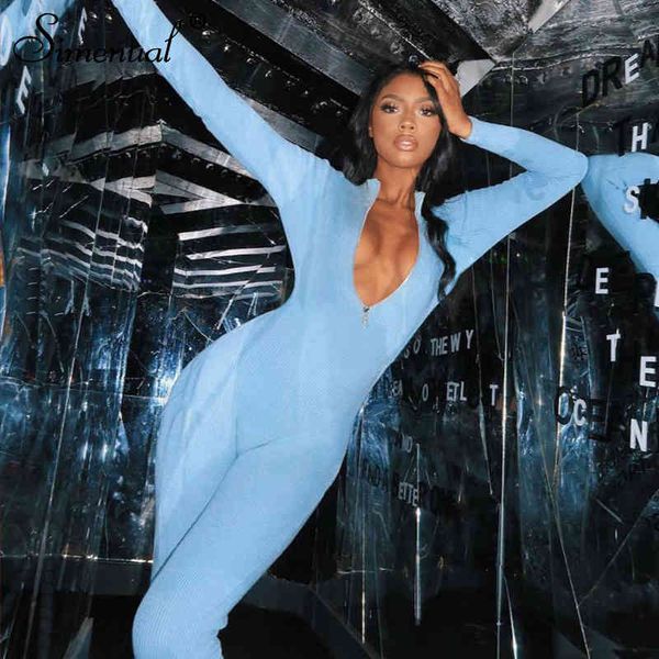 simenual ribbed fitness active wear rompers womens jumpsuit zipper v neck fashion 2021 long sleeve workout sporty jumpsuits, Black;white
simenual ribbed fitness active wear rompers womens jumpsuit zipper v neck fashion 2021 long sleeve workout sporty jumpsuits, Black;white