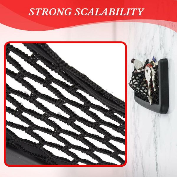 car organizer 2x seat back net mesh storage string pouch bag phone holder pocket 15*8cm network accessories
car organizer 2x seat back net mesh storage string pouch bag phone holder pocket 15*8cm network accessories