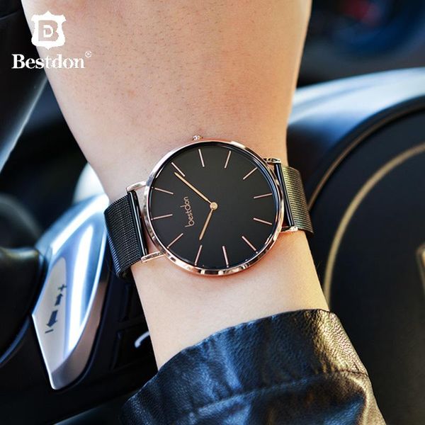 wristwatches don quartz watch stainess steel mesh strap ultra thin watches mens gift for boyfriend clock relogio masculino, Slivery;brown
wristwatches don quartz watch stainess steel mesh strap ultra thin watches mens gift for boyfriend clock relogio masculino, Slivery;brown