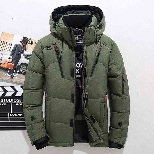 men's down & parkas men thick warm winter jacket hooded thicken duck parka coat casual slim overcoat with many pockets mens sez6, Black
men's down & parkas men thick warm winter jacket hooded thicken duck parka coat casual slim overcoat with many pockets mens sez6, Black