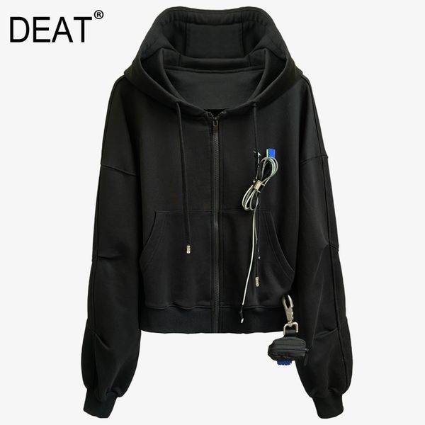 spring colored rope knot decorative hem bag casual solid black hooded jacket mall goth coats and jackets women gx348 210421, Black;brown
spring colored rope knot decorative hem bag casual solid black hooded jacket mall goth coats and jackets women gx348 210421, Black;brown