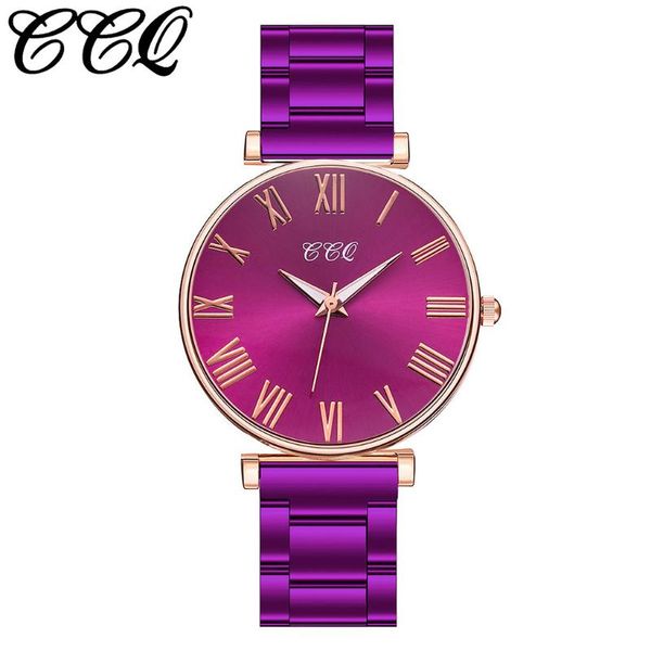 wristwatches ccq fashionable casual women's watch quartz stainless steel band strap analog wrist relojes para mujer, Slivery;brown
wristwatches ccq fashionable casual women's watch quartz stainless steel band strap analog wrist relojes para mujer, Slivery;brown