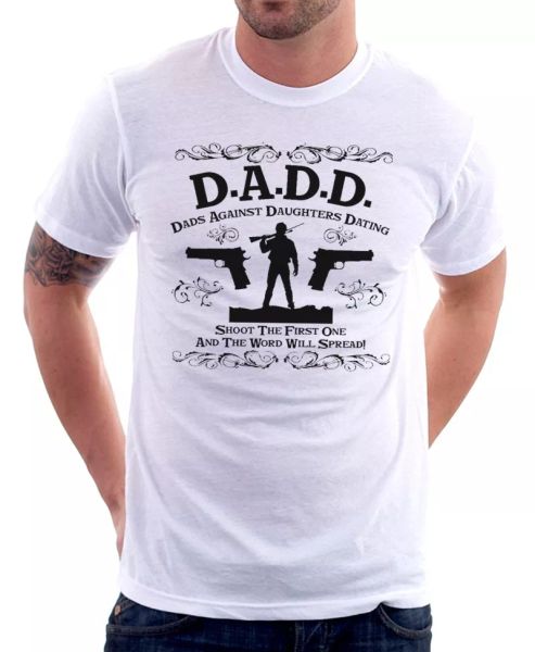 dadd dads against daughters dating funny father birthday white t-shirt 9599, White;black
dadd dads against daughters dating funny father birthday white t-shirt 9599, White;black
