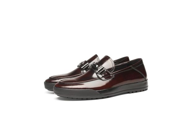 dress shoes men's leather business casual patent cowhide comfortable oxfords round toe british style, Black
dress shoes men's leather business casual patent cowhide comfortable oxfords round toe british style, Black