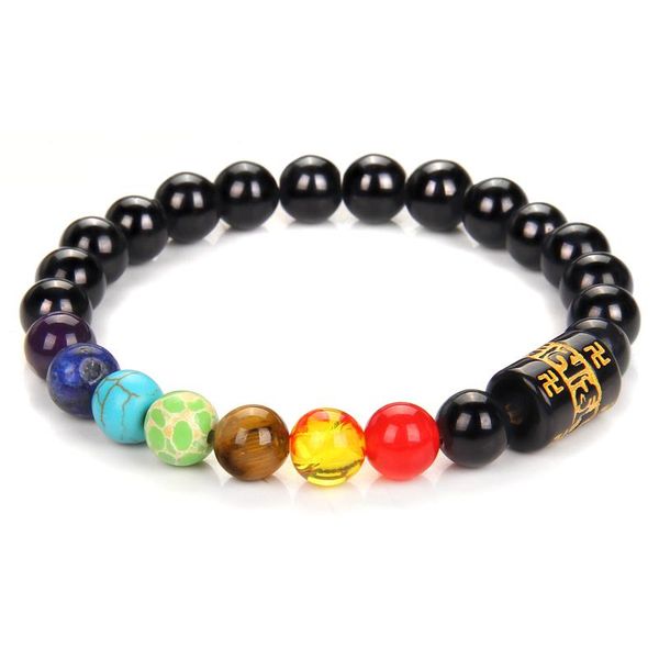 beaded, strands 7 chakra healing beaded bracelet natural tiger eye stone onyx beads for men women reiki prayer yoga bracelets, Black
beaded, strands 7 chakra healing beaded bracelet natural tiger eye stone onyx beads for men women reiki prayer yoga bracelets, Black