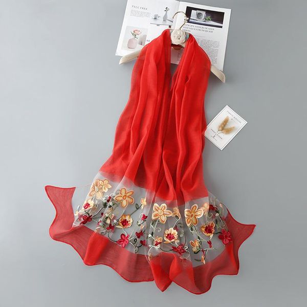scarves shawl flower silky scarf four seasons commuter temperament sun shawls ethnic style all-match travel fashion schal, Blue;gray
scarves shawl flower silky scarf four seasons commuter temperament sun shawls ethnic style all-match travel fashion schal, Blue;gray