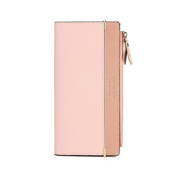 wallets 2021 women's wallet medium long korean fashion vertical card holder leather zip coin purse, Red;black
wallets 2021 women's wallet medium long korean fashion vertical card holder leather zip coin purse, Red;black