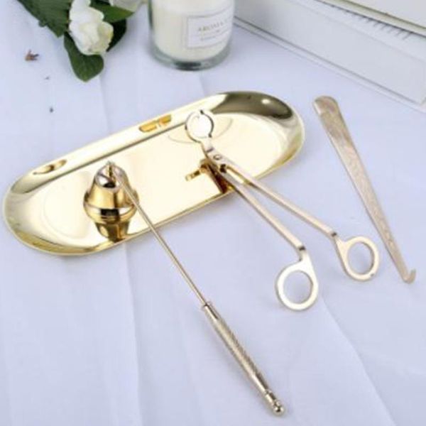craft tools luxury candle accessory set extinguisher tool kit snuffer trimmer hook tray dipper for home party decoration
craft tools luxury candle accessory set extinguisher tool kit snuffer trimmer hook tray dipper for home party decoration