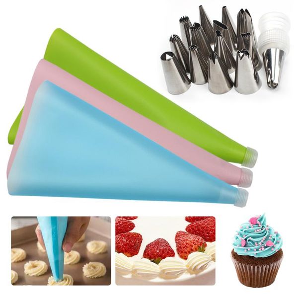 baking & pastry tools 8/16pcs icing piping cream bag decoration nozzle set diy cake decorating tips accessories kitchen gadgets
baking & pastry tools 8/16pcs icing piping cream bag decoration nozzle set diy cake decorating tips accessories kitchen gadgets