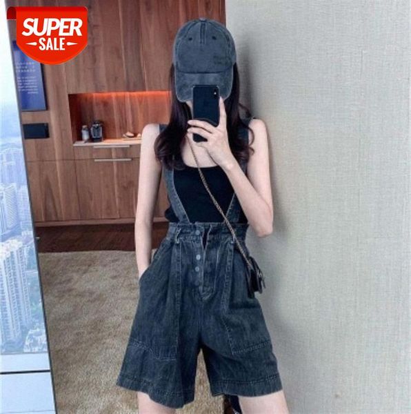 xiaoxiang hepburn, lightly cooked, small net red denim suspender shorts two-piece female summer #tk9z, Black
xiaoxiang hepburn, lightly cooked, small net red denim suspender shorts two-piece female summer #tk9z, Black