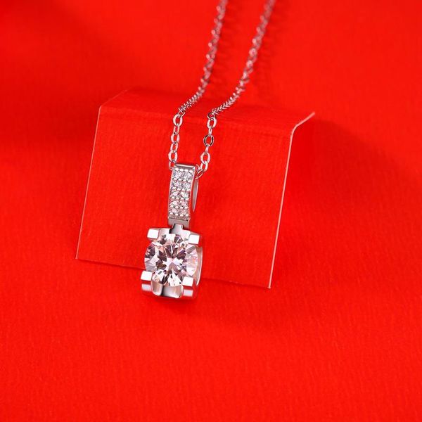 chains 925 sterling silver necklace passed diamond test perfect cut moissanite1ct pendantcute mini accessories jewelry
chains 925 sterling silver necklace passed diamond test perfect cut moissanite1ct pendantcute mini accessories jewelry