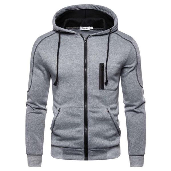 men's hoodies & sweatshirts 2021 men jacket fleece zipper hooded coat sportwear male streetwear tracksuit brand clothing, Black
men's hoodies & sweatshirts 2021 men jacket fleece zipper hooded coat sportwear male streetwear tracksuit brand clothing, Black