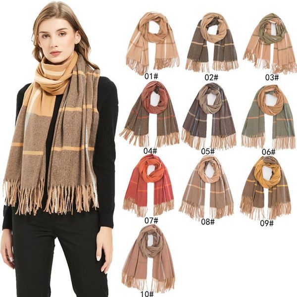 scarves winter scarf solid thicker cashmere shawls and wraps luxury men's tassel hijab neck warm female soft wrap blanket pareo, Blue;gray
scarves winter scarf solid thicker cashmere shawls and wraps luxury men's tassel hijab neck warm female soft wrap blanket pareo, Blue;gray