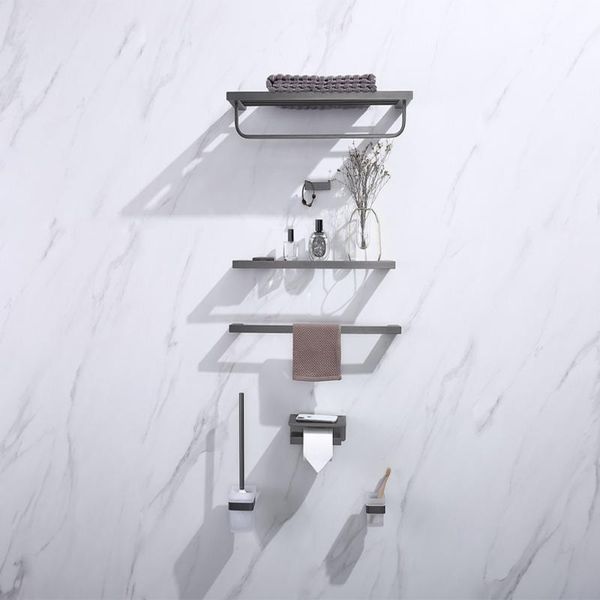 bath accessory set bathroom accessories luxury stainless steel towel ring rack bar toilet paper tissue holder shelf hardware robe hook gun g
bath accessory set bathroom accessories luxury stainless steel towel ring rack bar toilet paper tissue holder shelf hardware robe hook gun g
