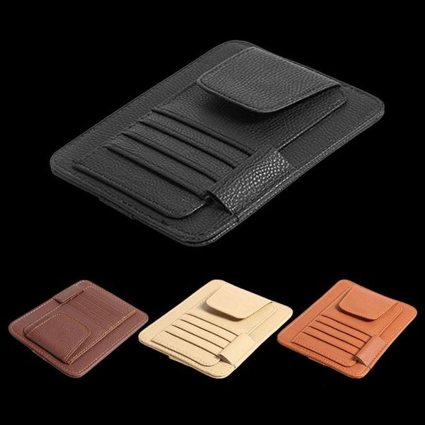 car sun visor organizer pu leather storage bag for glasses suitable any type of easy to install card auto accessories
car sun visor organizer pu leather storage bag for glasses suitable any type of easy to install card auto accessories