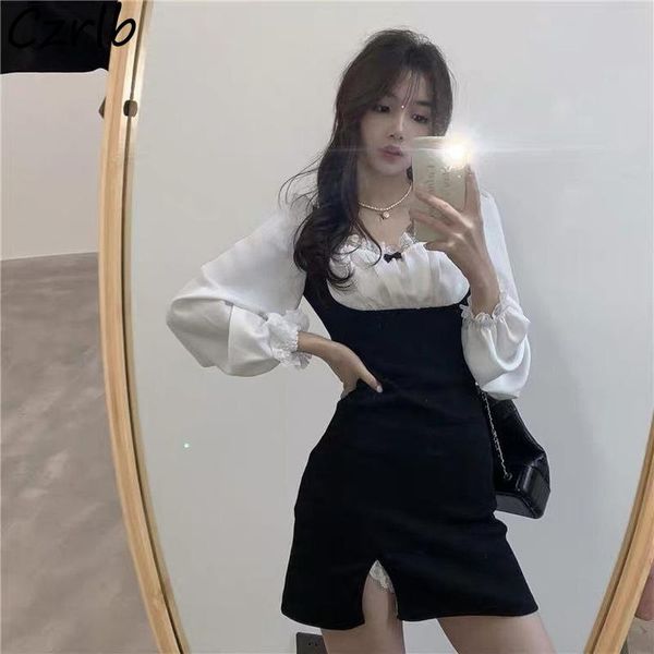 casual dresses long sleeve dress women mini bow sweet kawaii all-match spring square collar students design streetwear harajuku arrival, Black;gray
casual dresses long sleeve dress women mini bow sweet kawaii all-match spring square collar students design streetwear harajuku arrival, Black;gray