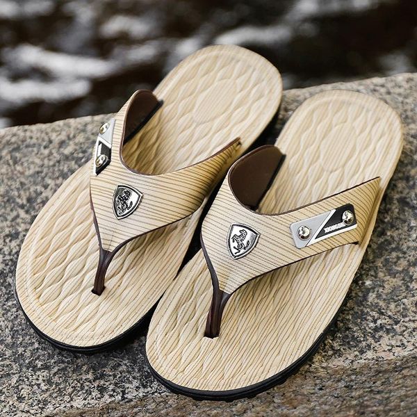 summer trend men's flip flops wear beach non-slip rubber slippers middle-aged sandals casual shoe, Black
summer trend men's flip flops wear beach non-slip rubber slippers middle-aged sandals casual shoe, Black