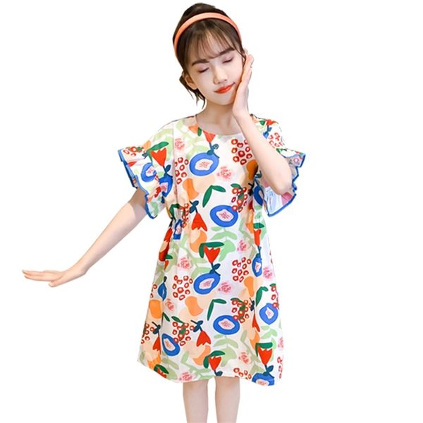 dress for girls floral pattern casual style children es summer kids costume 6 8 10 12 14 210527, Red;yellow
dress for girls floral pattern casual style children es summer kids costume 6 8 10 12 14 210527, Red;yellow