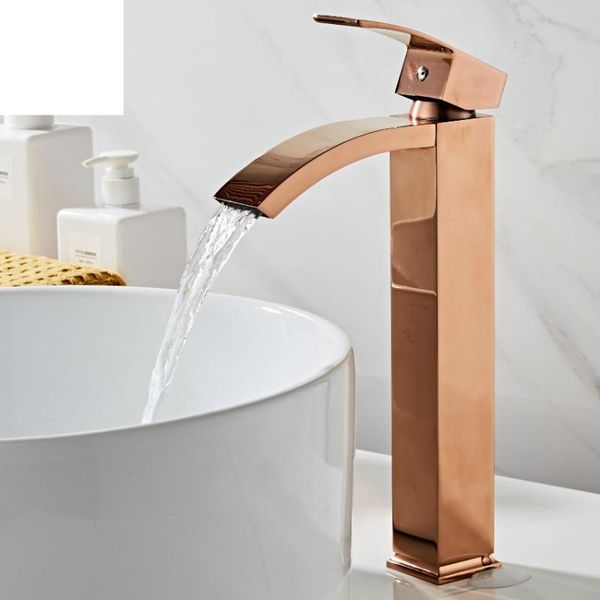 basin faucet brass bathroom single handle torneiras para pia de banheiro rose gold sink wash waterfall faucets
basin faucet brass bathroom single handle torneiras para pia de banheiro rose gold sink wash waterfall faucets