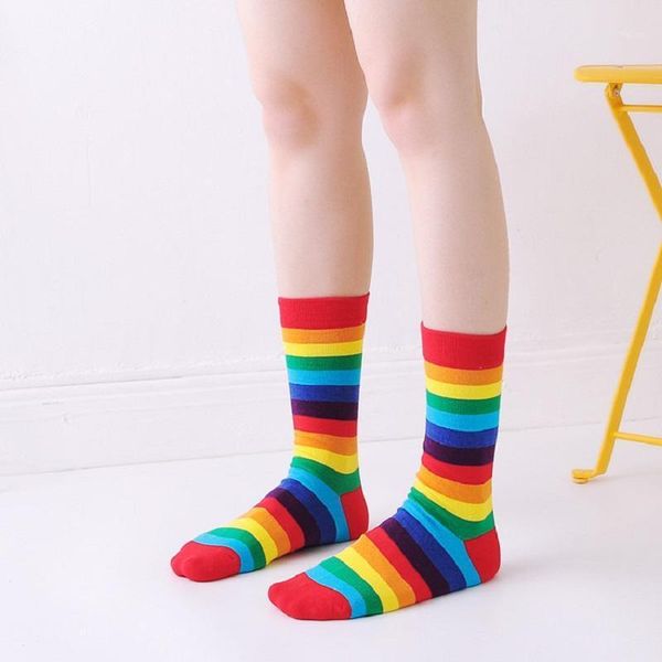 socks & hosiery winter color striped cotton women's suede leisure trend medium tube rainbow1, Black;white
socks & hosiery winter color striped cotton women's suede leisure trend medium tube rainbow1, Black;white