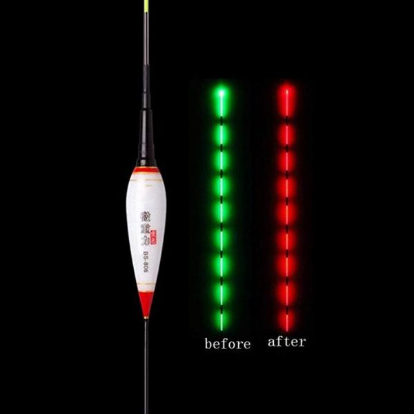 electric smart fishing float glowing gravity sensor automatically color changing remind night luminous decorations
electric smart fishing float glowing gravity sensor automatically color changing remind night luminous decorations