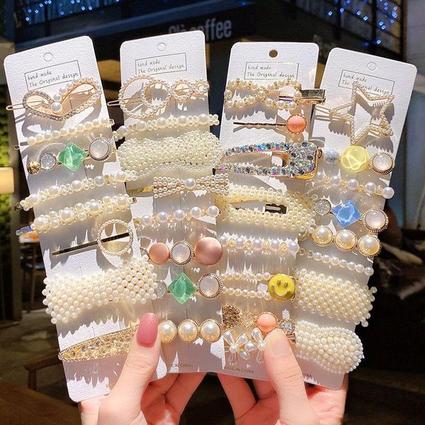 hair accessories 1set handmade pearls clips pin for women fashion geometric flower barrettes headwear girls sweet hairpins accessorie, Slivery;white
hair accessories 1set handmade pearls clips pin for women fashion geometric flower barrettes headwear girls sweet hairpins accessorie, Slivery;white