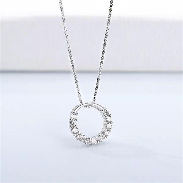 Summer Korean Version Of The Round Simple Pendant Light Luxury Niche Design Gift Ladies Necklace Temperament Jewelry Necklaces, Silver
Summer Korean Version Of The Round Simple Pendant Light Luxury Niche Design Gift Ladies Necklace Temperament Jewelry Necklaces, Silver