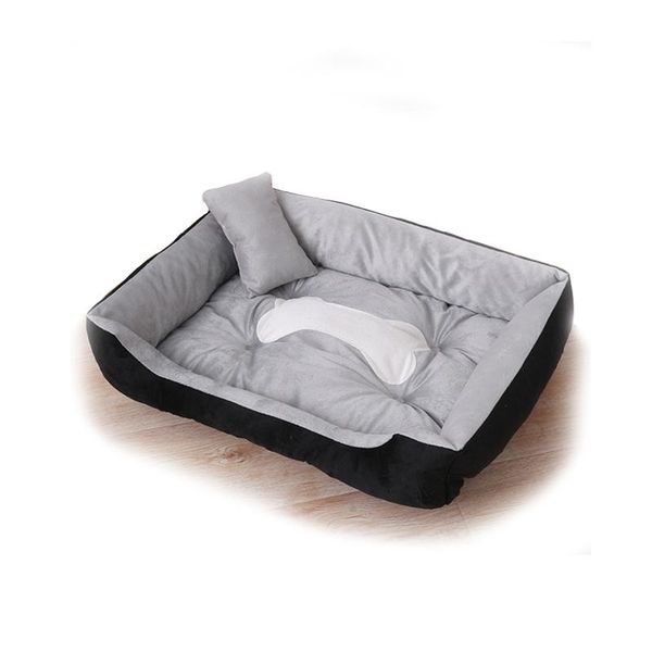 dog bed soft puppy pet supplies nest for small medium dogs winter warm plush house waterproof cloth beds kennels & pens