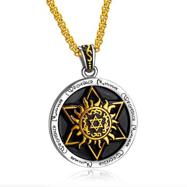 chains stainless steel star of david israel round men punk rock pendant necklace vintage heavy jewelry gift for him with chain, Silver
chains stainless steel star of david israel round men punk rock pendant necklace vintage heavy jewelry gift for him with chain, Silver