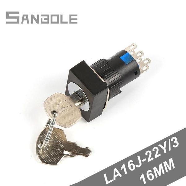 smart home control silver contact la16j-22y/3 plastic button switch 220v/24v 3 position lock with key 16mm 2nc 2no
smart home control silver contact la16j-22y/3 plastic button switch 220v/24v 3 position lock with key 16mm 2nc 2no