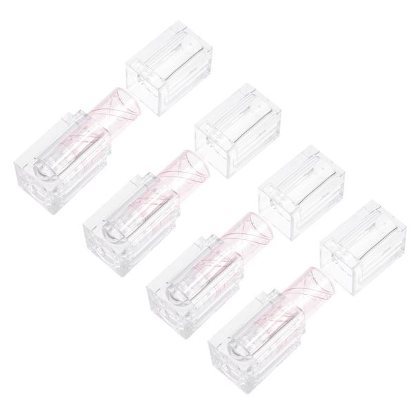 storage bottles & jars 4 pcs reusable square diy lipstick empty tubes lip for (transparent)
storage bottles & jars 4 pcs reusable square diy lipstick empty tubes lip for (transparent)