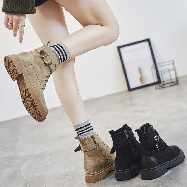 boots white mid-calf women's shoes round toe booties ladies winter footwear boots-women low heels short, Black
boots white mid-calf women's shoes round toe booties ladies winter footwear boots-women low heels short, Black