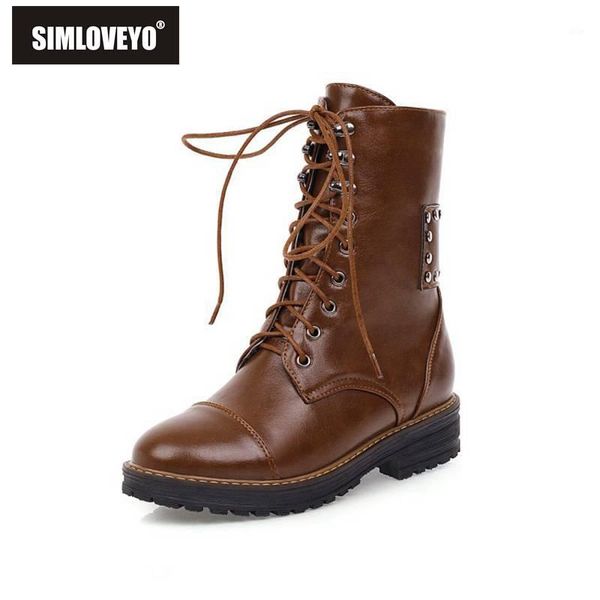 boots simloveyo women mid-calf rivets round toe squre thick heels faux leather cross-tied short plush solid big size34-43 autumn1, Black
boots simloveyo women mid-calf rivets round toe squre thick heels faux leather cross-tied short plush solid big size34-43 autumn1, Black